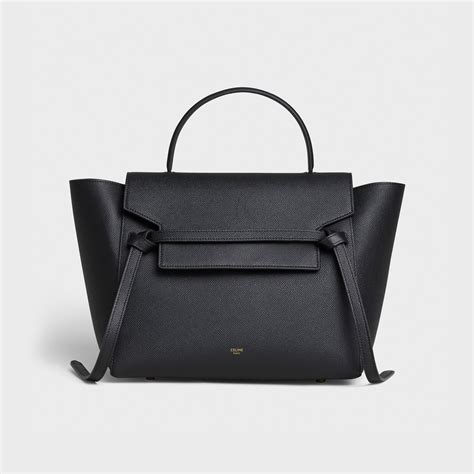 celine leather knot bag|Celine mini belt bag.